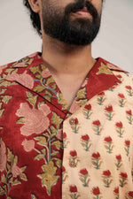 Crimson Contrast Shirt image 1