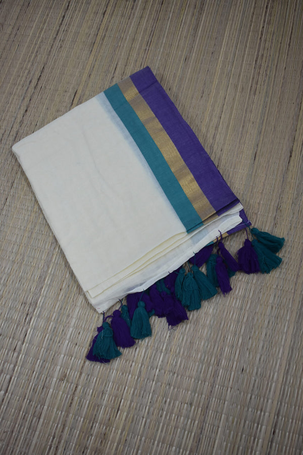 Mul Cotton Saree image 0
