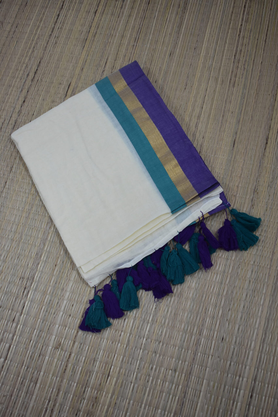 Mul Cotton Saree image 0
