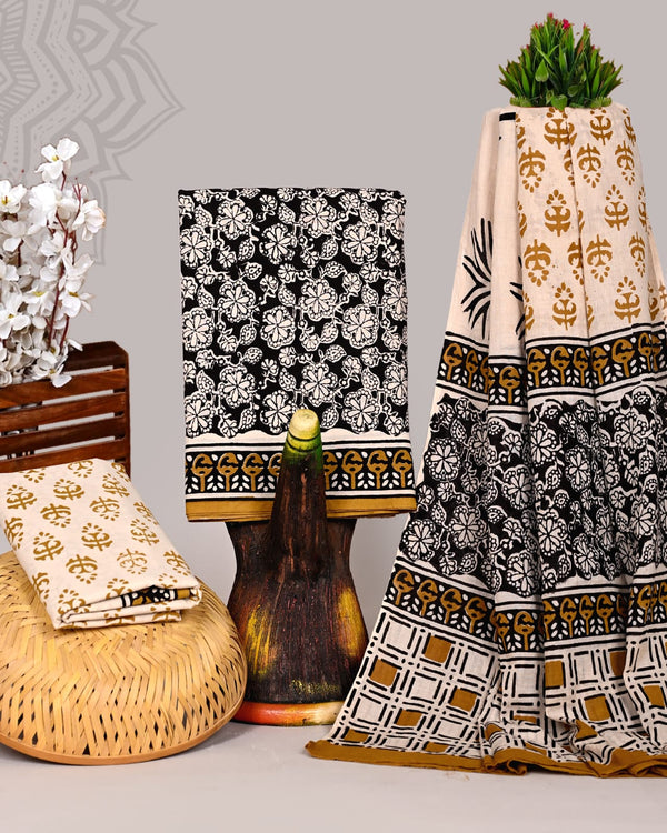 Mul Cotton Suit Sets With Cotton Dupatta image 0