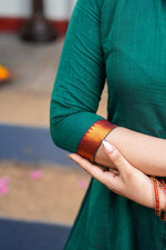Charvika – Narayanpet Cotton A-Line Dress image 4
