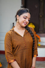 Ishani – Narayanpet Cotton A-Line Dress image 2