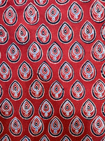 Ajrakh Blockprint Natural Running Fabrics image 2