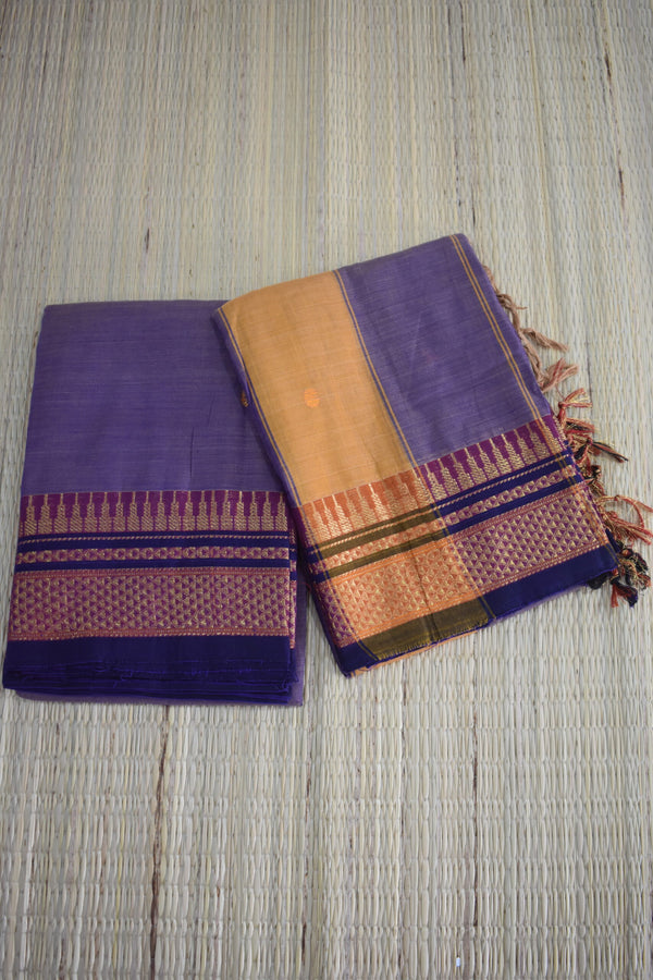 Narayanpet Peshwai Butta Cotton Suit Set image 0