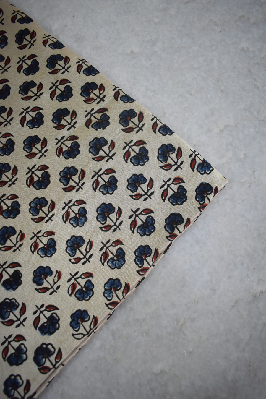 Ajrakh Mashru Silk Fabrics image 0