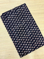 Ajrakh Blockprint Natural Running Fabrics image 1