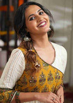 Malhar Mustard Yellow Angrakha image 3