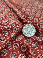 Ajrakh Modal Running Fabrics image 0