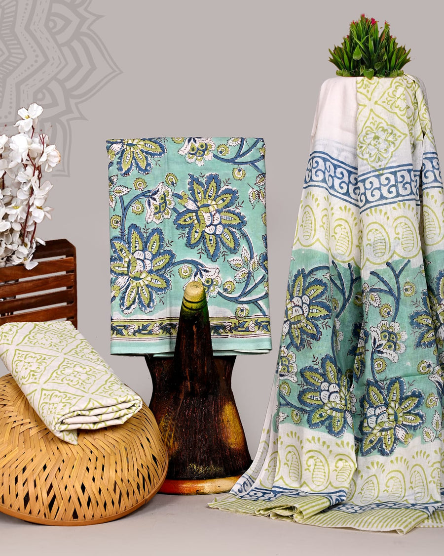 Mul Cotton Sets With Cotton Dupatta image 0