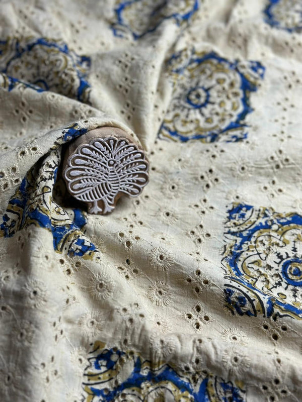 Ajrakh Hakoba Cotton Fabric image 0