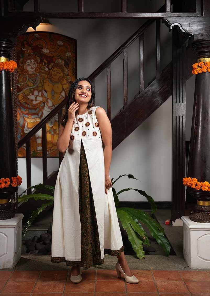Ajrakh Rekha Dress image 0