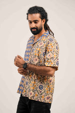 Azure Bloom Split Shirt image 4