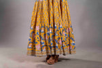 Sunlit Garden Tiered Sanganeri Dress image 4