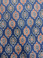 Ajrakh Blockprint Natural Running Fabrics image 2
