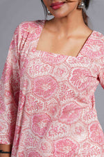 Pink Blush Sanganeri Classic Top image 1