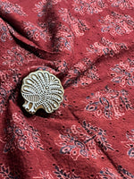 Ajrakh Hakoba Cotton Fabric image 1