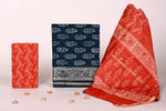 Chanderi Silk Cotton Suit Sets image 0