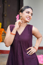 Anvika – Narayanpet Cotton A-Line Dress image 3