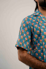 Teal Contrast Shirt image 2