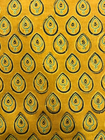 Ajrakh Blockprint Natural Running Fabrics image 2