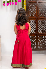 Kumkum Ruby Mangalagiri Pavada Set