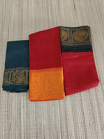 Madurai Sungidi Ganga Jamuna Border Sarees