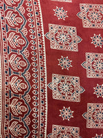 Ajrakh Veg Print Running Fabrics image 2