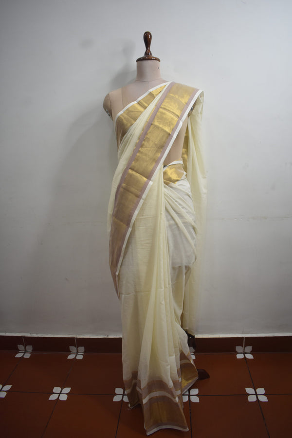 Mul Cotton Saree image 0