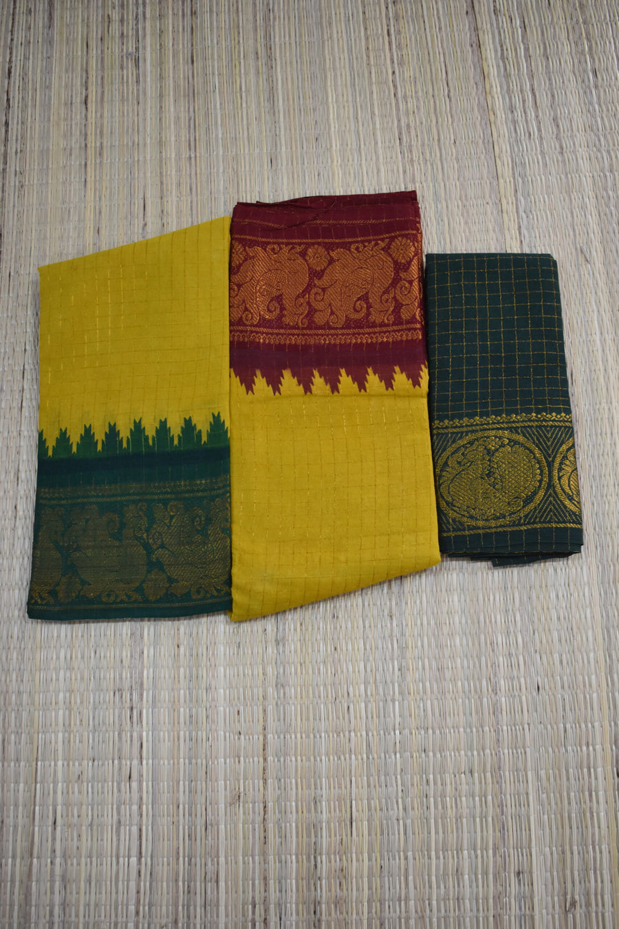 Madurai Sungidi Ganga Yamuna Border Sarees image 0