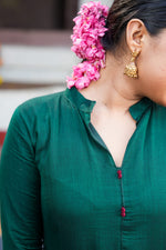 Charvika – Narayanpet Cotton A-Line Dress image 2