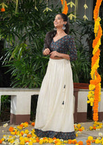 Indu Festive Blouse & Skirt set image 4