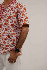 Rust Bloom Split Shirt image 2