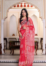 Handblock Kota Sarees image 0