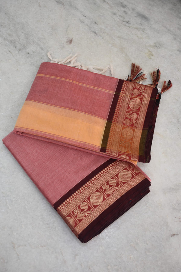 Narayanpet Jari Nandini Cotton Suit Set image 0