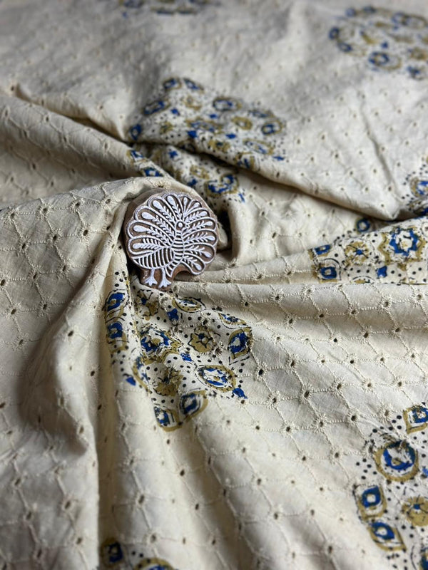 Ajrakh Hakoba Cotton Fabric image 0