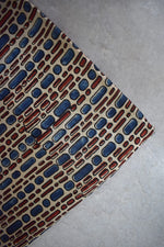 Ajrakh Mashru Silk Fabrics image 0