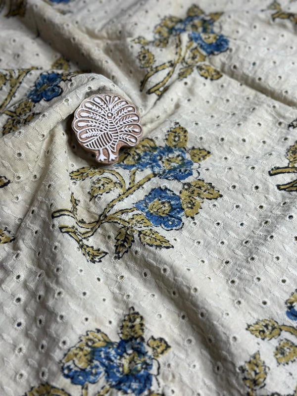 Ajrakh Hakoba Cotton Fabric image 0