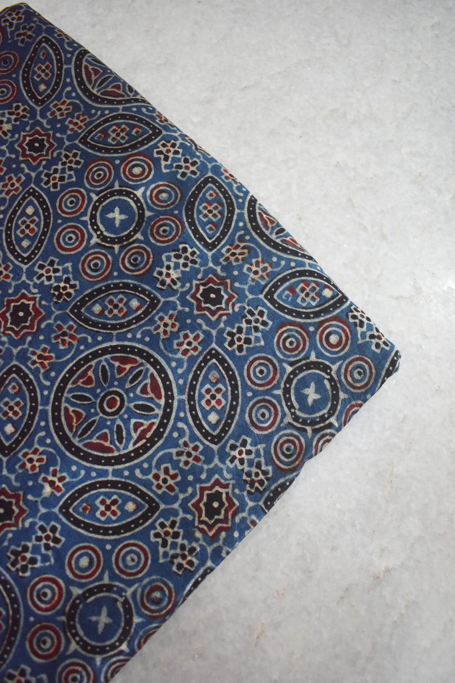 Ajrakh Mashru Silk Fabrics image 0