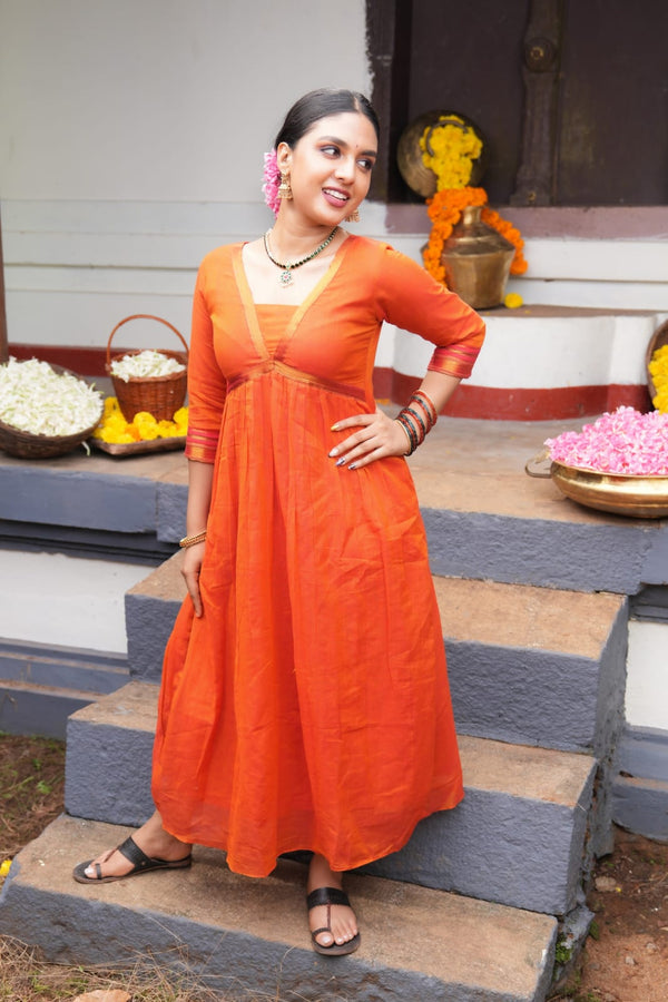 Vaishnavi – Narayanpet Cotton Dress image 0