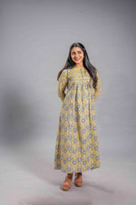 Golden Vine Sanganeri Maxi Dress image 0