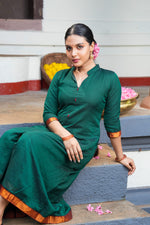 Charvika – Narayanpet Cotton A-Line Dress image 5