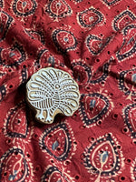 Ajrakh Hakoba Cotton Fabric image 1