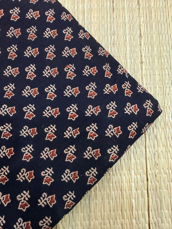 Ajrakh Veg Print Running Fabrics image 0
