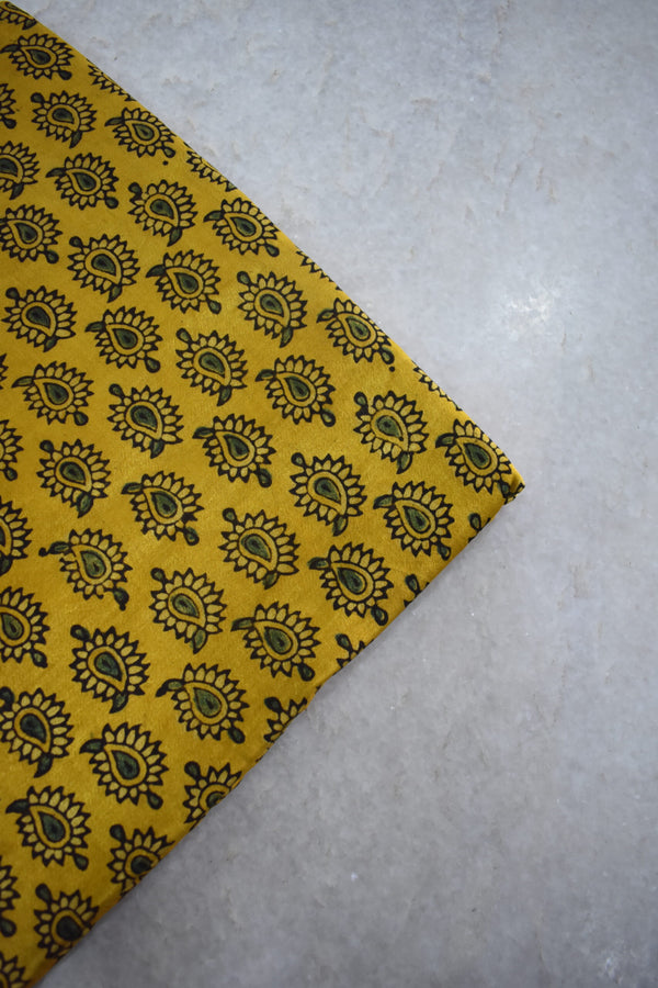 Ajrakh Mashru Silk Fabrics image 0