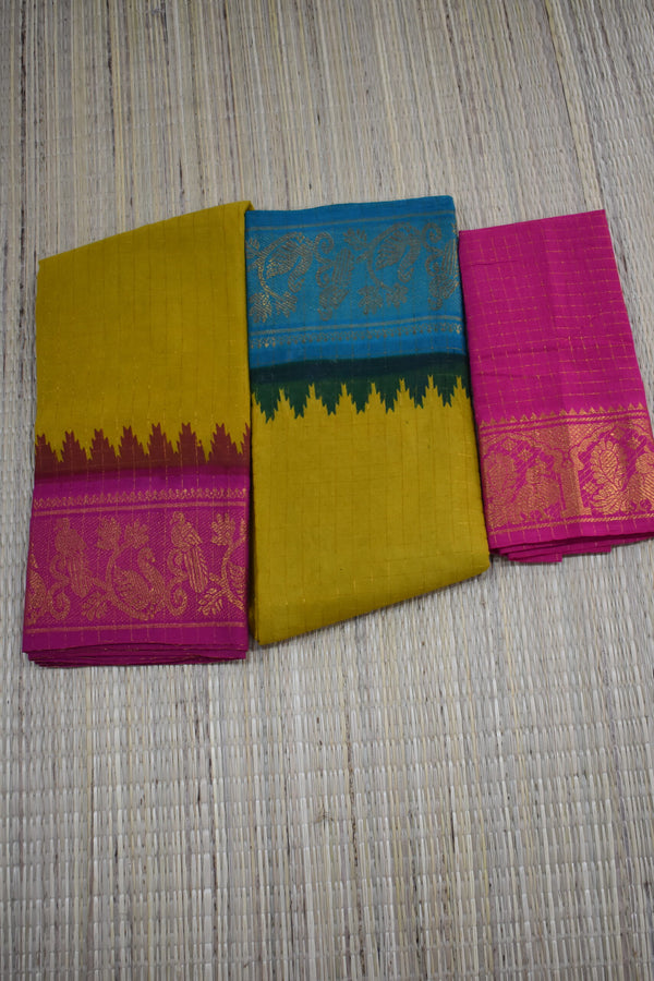 Madurai Sungidi Ganga Yamuna Border Sarees image 0