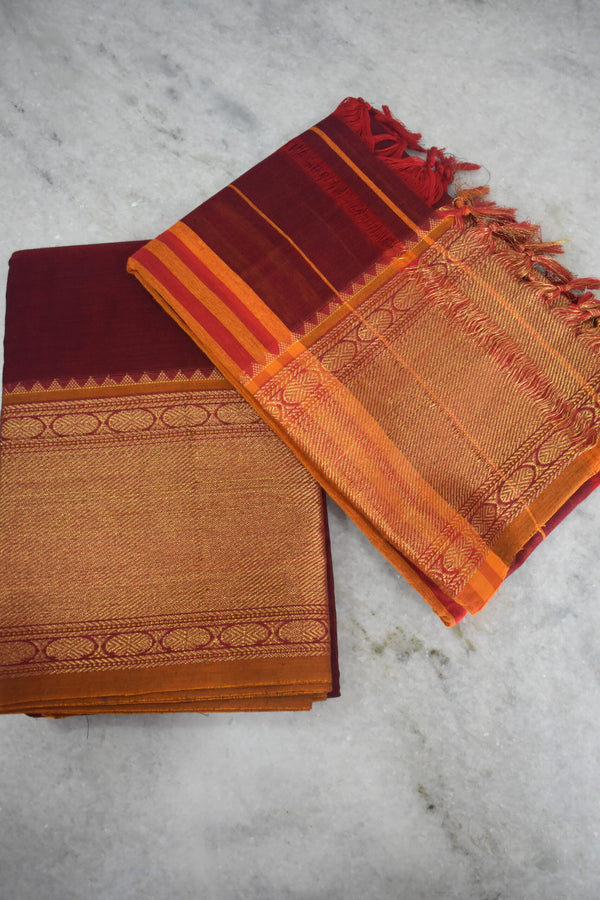 Narayanpet Paithani Cotton Suit Set image 0