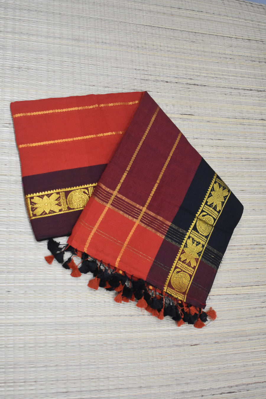Mul Cotton Saree image 0