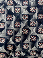 Ajrakh Veg Print Running Fabrics image 2