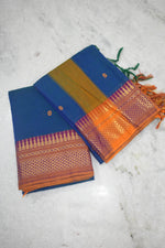 Narayanpet Peshwai Butta Cotton Suit Set image 0