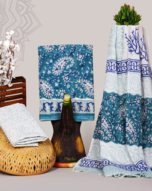 Mul Cotton  Suit Sets With Cotton Dupatta image 0